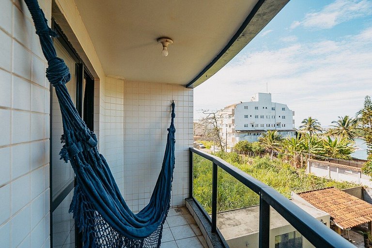 Dois quartos com ar a 190 m de praia Paradisíaca