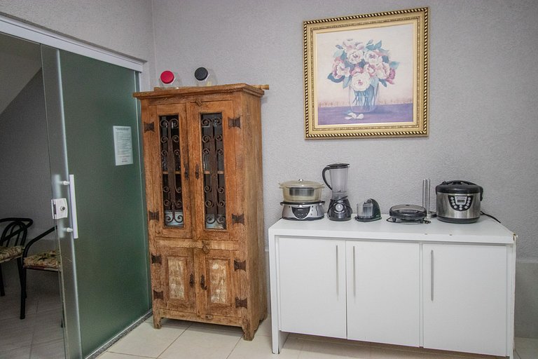 Casa 5 quartos, varanda com vista para piscina