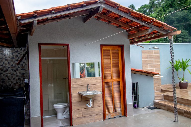 Recanto Tropical com 5 quartos