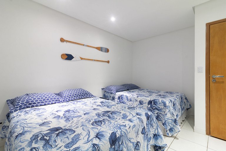 Varanda Gourmet/Pet Friendly/250m da praia/Vaga