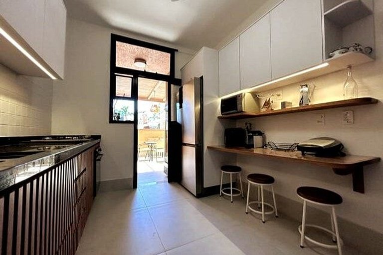Juquey Gourmet com piscina a 250m da Praia