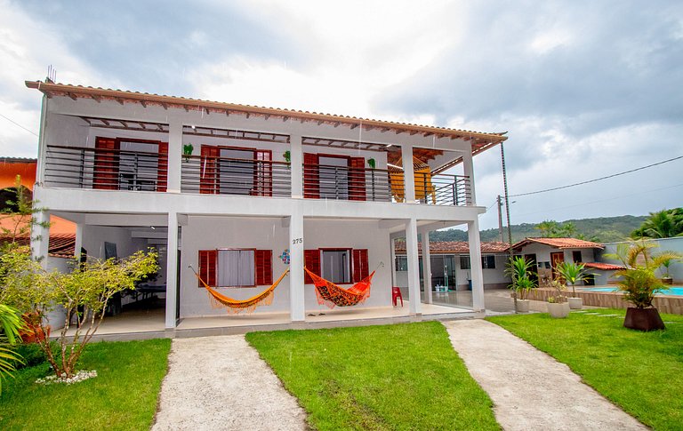 Casa tranquila na praia