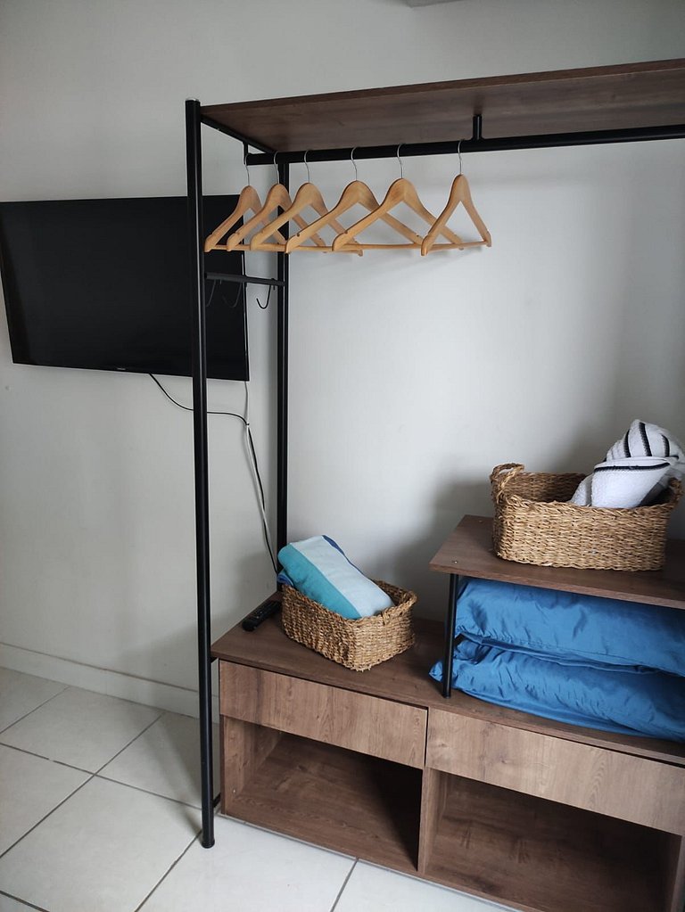 Varanda Gourmet/Pet Friendly/250m da praia/Vaga