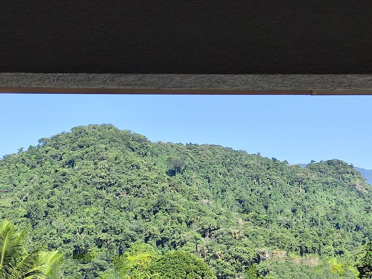 Casa 5 quartos, varanda com vista para piscina