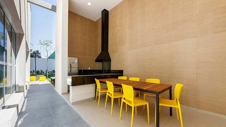 Ap Novinho c/ Sofá-cama Prox. ao Metrô