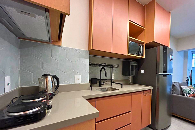 Modern 1-Bedroom Condo Close to Ibirapuera Park