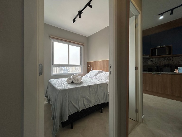 Modern 1-Bedroom Condo Close to Ibirapuera Park