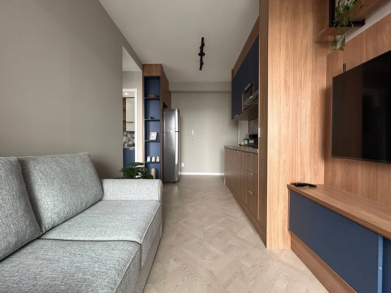 Modern 1-Bedroom Condo Close to Ibirapuera Park