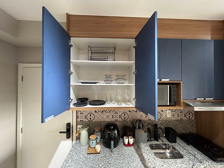 Modern 1-Bedroom Condo Close to Ibirapuera Park