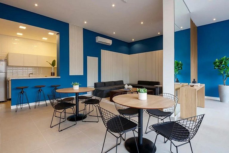 Apartamento novo e reformado 100% completo, com varanda