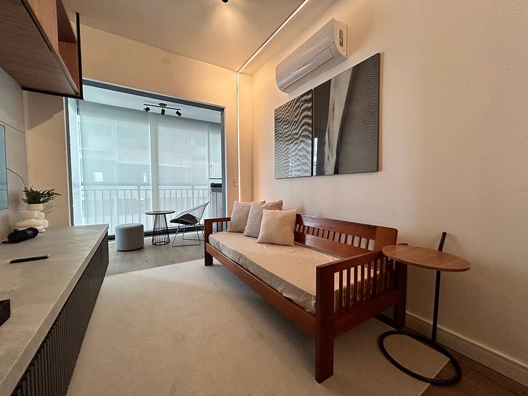 Modern 1-Bedroom Condo Close to Ibirapuera Park