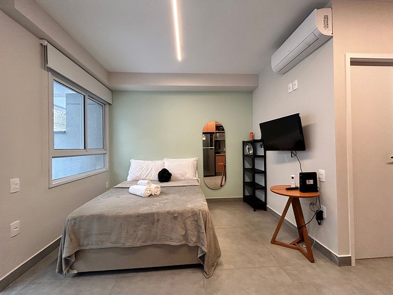 Modern 1-Bedroom Condo Close to Ibirapuera Park