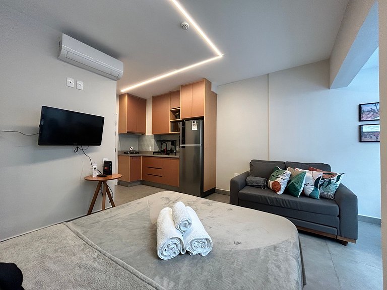 Apto c/ Garden e Pet Friendly - lazer completo