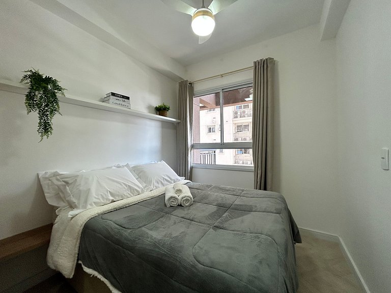 Modern 1-Bedroom Condo Close to Ibirapuera Park
