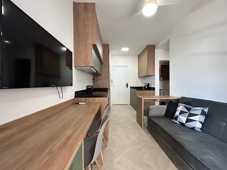 Modern 1-Bedroom Condo Close to Ibirapuera Park