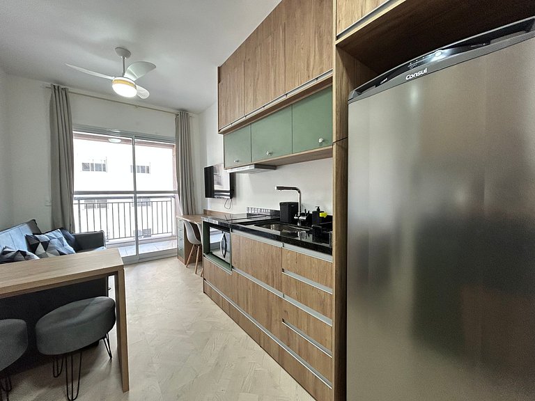 Modern 1-Bedroom Condo Close to Ibirapuera Park