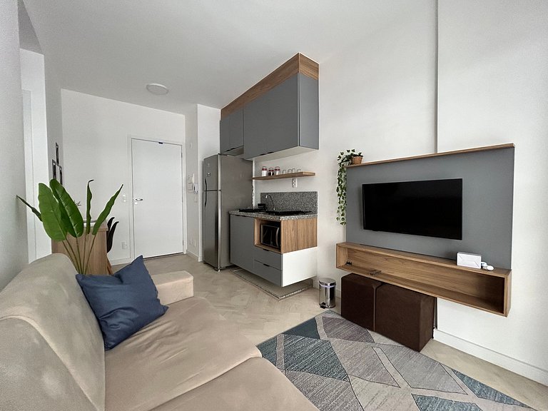 Modern 1-Bedroom Condo Close to Ibirapuera Park
