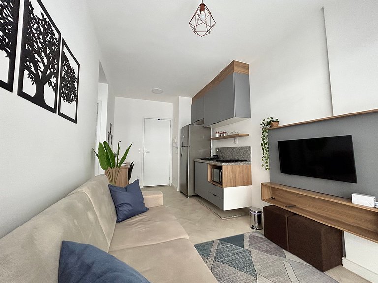 Modern 1-Bedroom Condo Close to Ibirapuera Park
