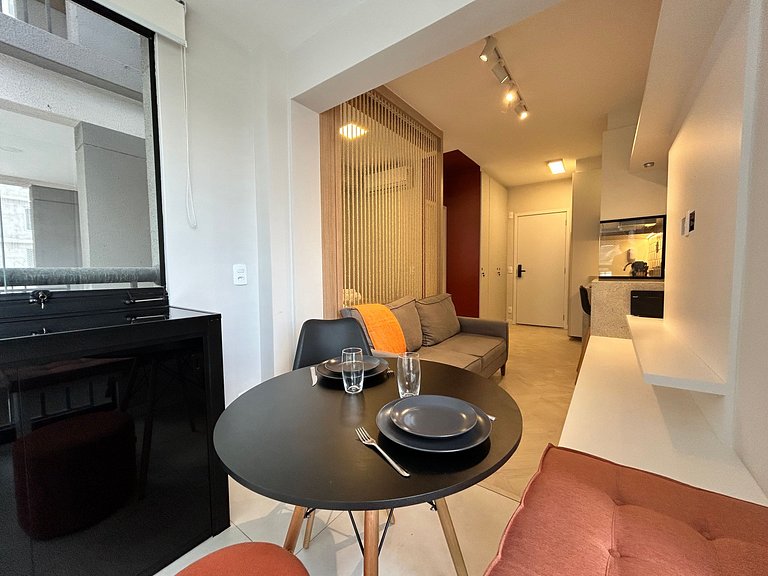 Modern 1-Bedroom Condo Close to Ibirapuera Park