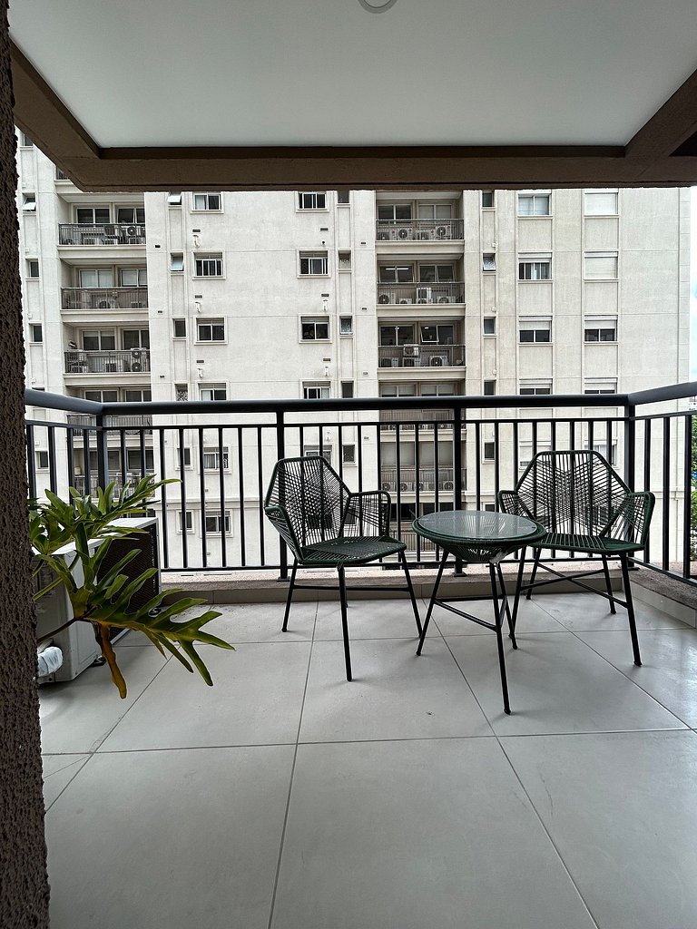Modern 1-Bedroom Condo Close to Ibirapuera Park