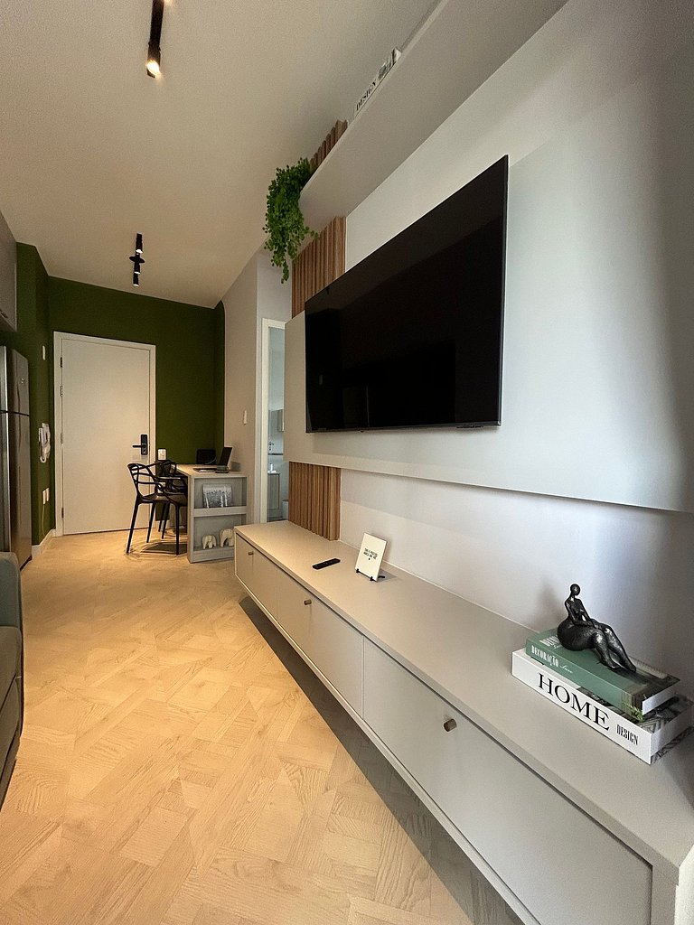 Modern 1-Bedroom Condo Close to Ibirapuera Park