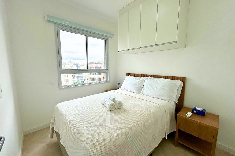Modern 1-Bedroom Condo Close to Ibirapuera Park