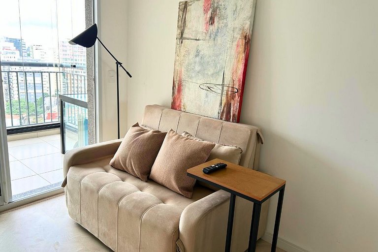 Modern 1-Bedroom Condo Close to Ibirapuera Park