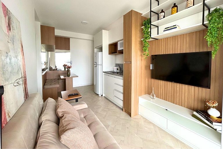 Modern 1-Bedroom Condo Close to Ibirapuera Park