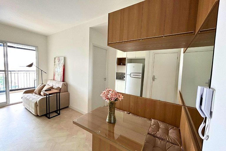 Modern 1-Bedroom Condo Close to Ibirapuera Park