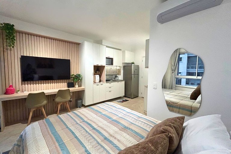 Modern 1-Bedroom Condo Close to Ibirapuera Park