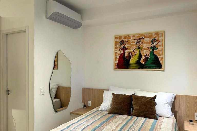 Modern 1-Bedroom Condo Close to Ibirapuera Park