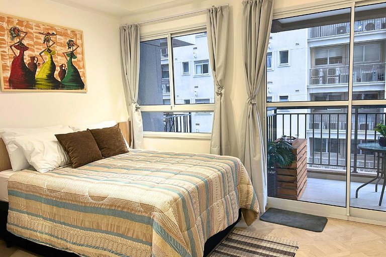 Modern 1-Bedroom Condo Close to Ibirapuera Park