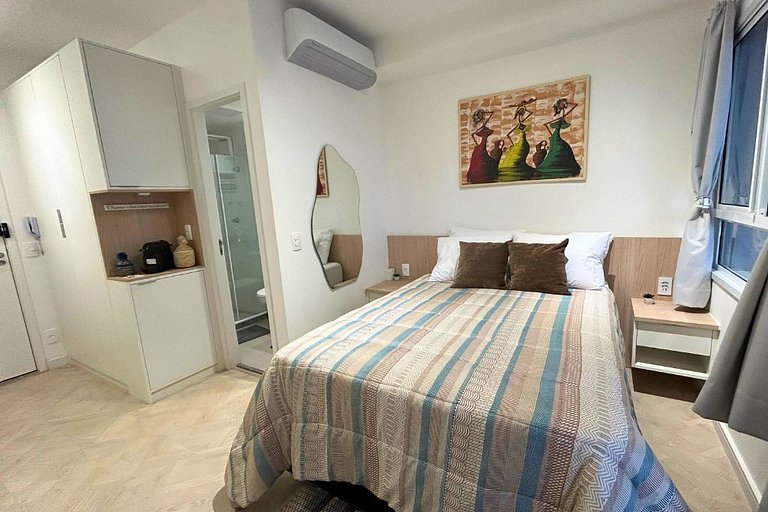 Modern 1-Bedroom Condo Close to Ibirapuera Park
