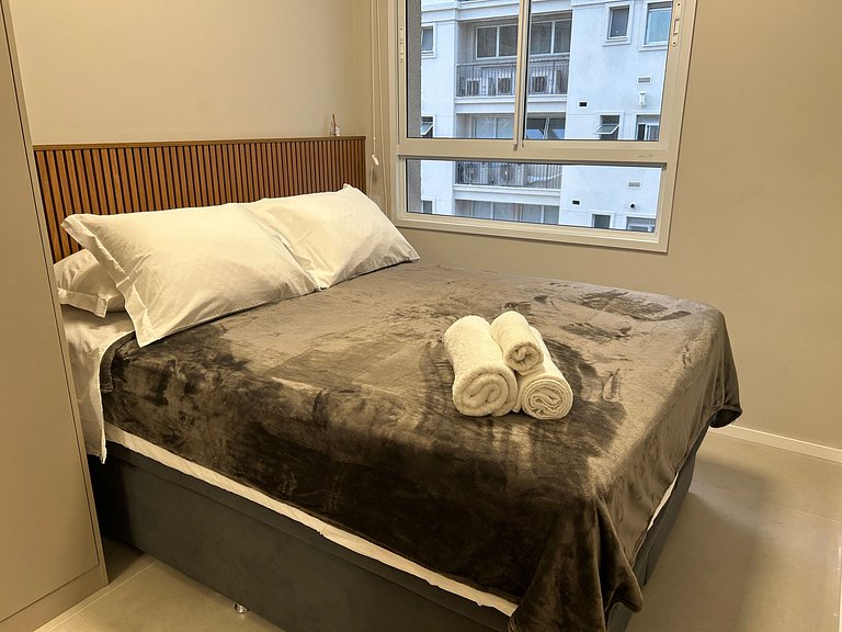 Modern 1-Bedroom Condo Close to Ibirapuera Park
