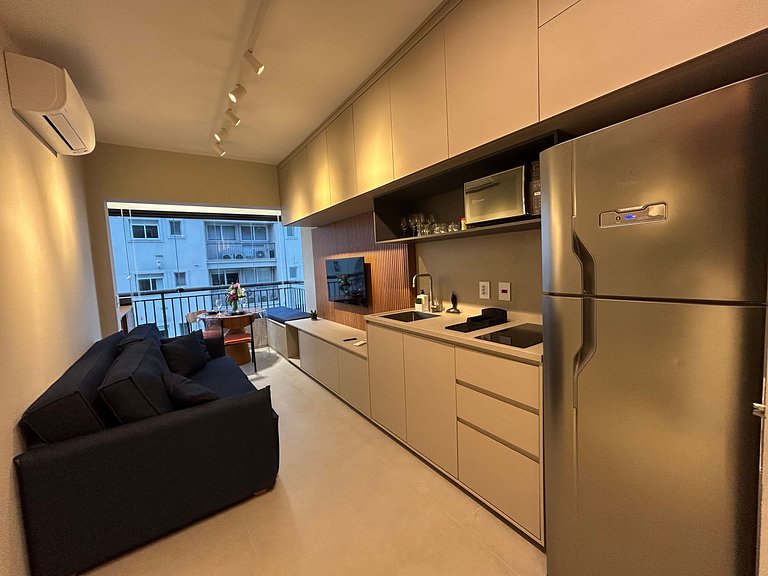 Modern 1-Bedroom Condo Close to Ibirapuera Park