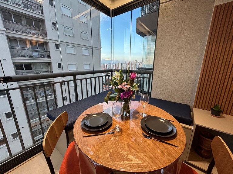 Modern 1-Bedroom Condo Close to Ibirapuera Park