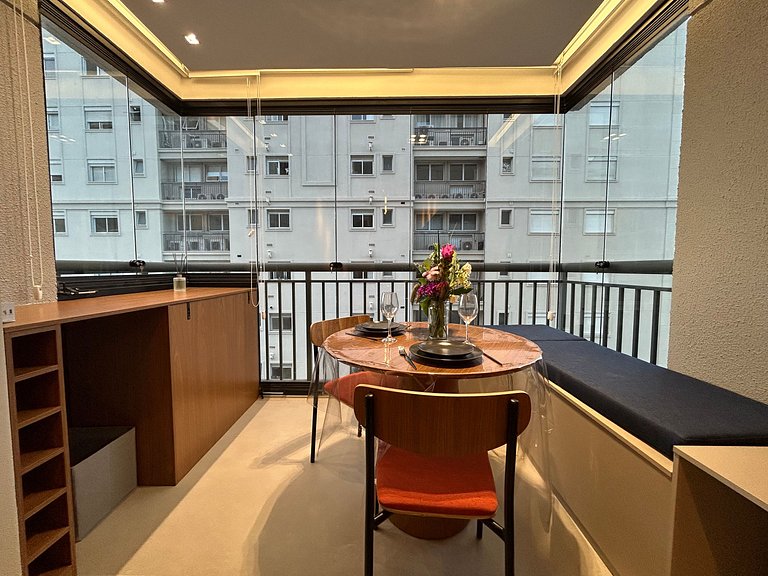 Modern 1-Bedroom Condo Close to Ibirapuera Park