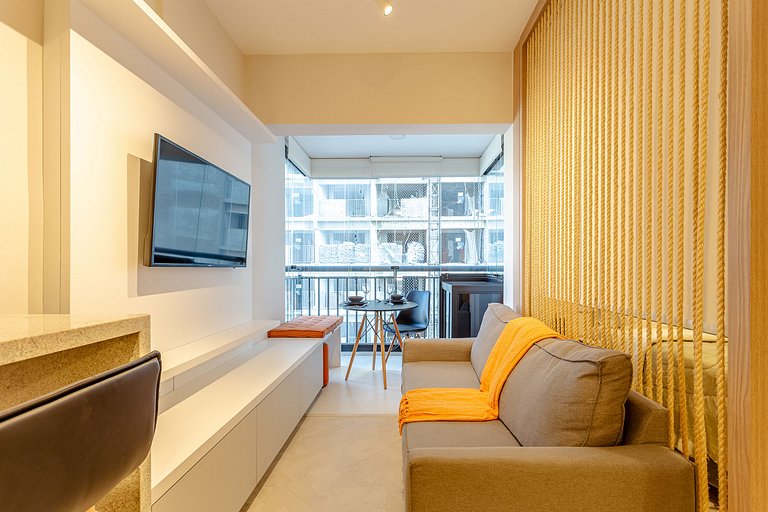 Modern 1-Bedroom Condo Close to Ibirapuera Park