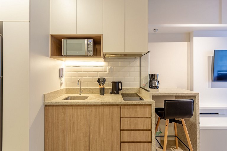 Modern 1-Bedroom Condo Close to Ibirapuera Park