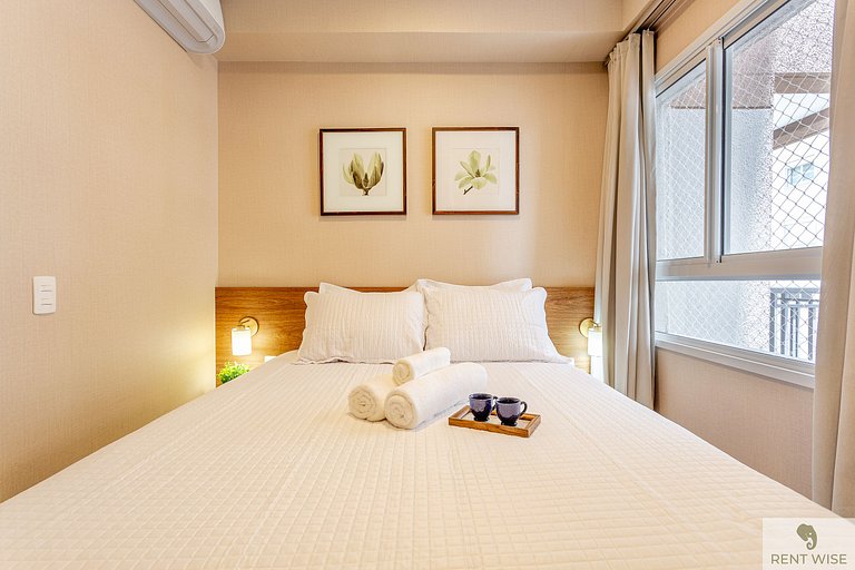 Modern 1-Bedroom Condo Close to Ibirapuera Park