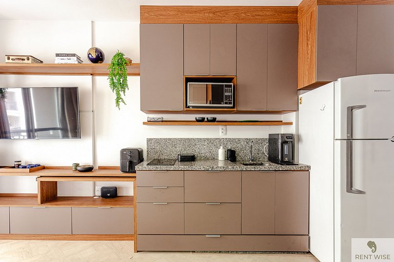 Modern 1-Bedroom Condo Close to Ibirapuera Park