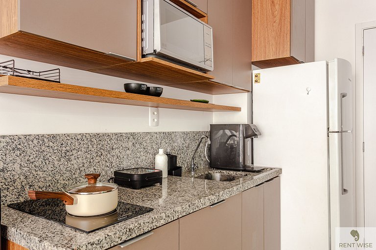 Modern 1-Bedroom Condo Close to Ibirapuera Park