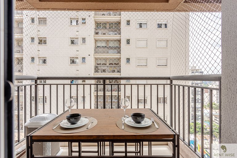 Modern 1-Bedroom Condo Close to Ibirapuera Park