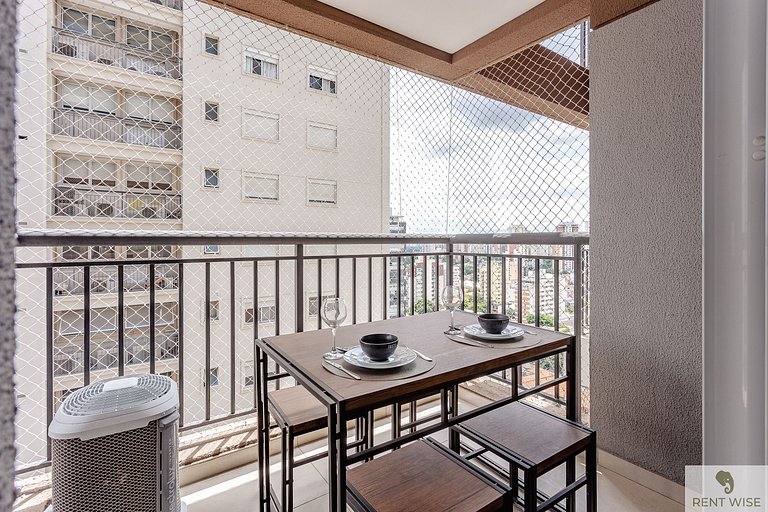 Modern 1-Bedroom Condo Close to Ibirapuera Park