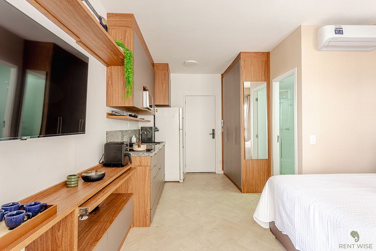 Modern 1-Bedroom Condo Close to Ibirapuera Park