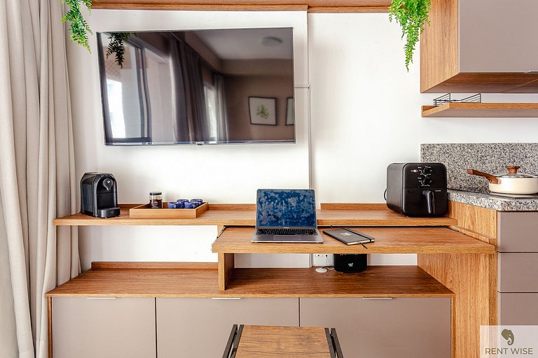 Modern 1-Bedroom Condo Close to Ibirapuera Park