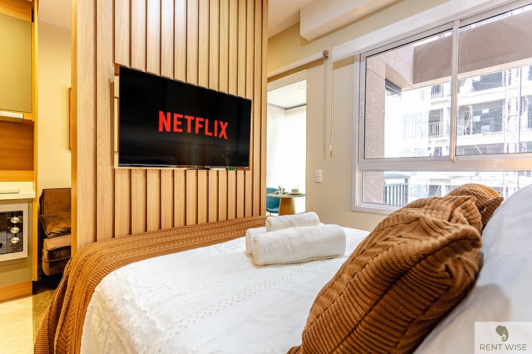 Modern 1-Bedroom Condo Close to Ibirapuera Park