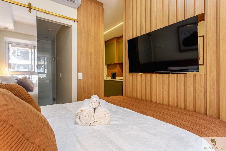 Modern 1-Bedroom Condo Close to Ibirapuera Park