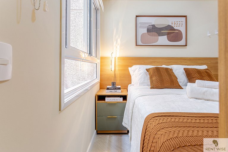 Modern 1-Bedroom Condo Close to Ibirapuera Park