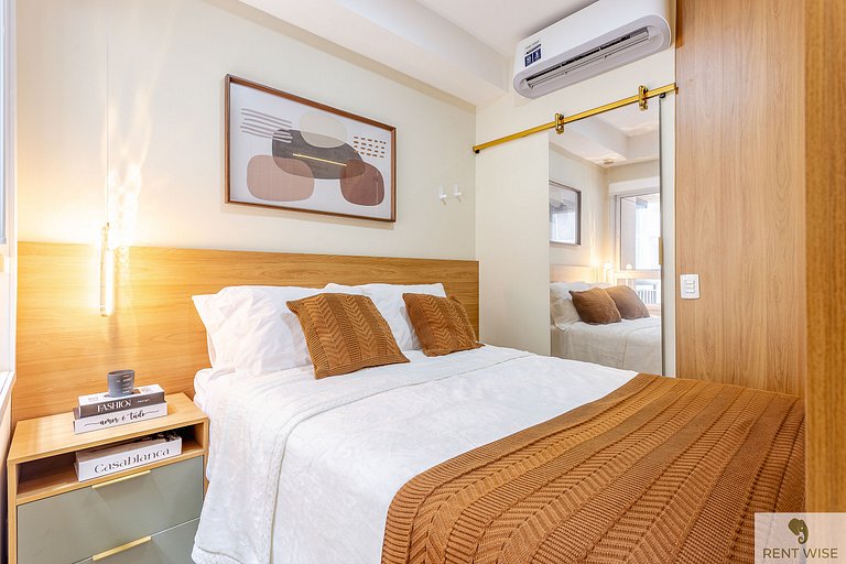 Modern 1-Bedroom Condo Close to Ibirapuera Park